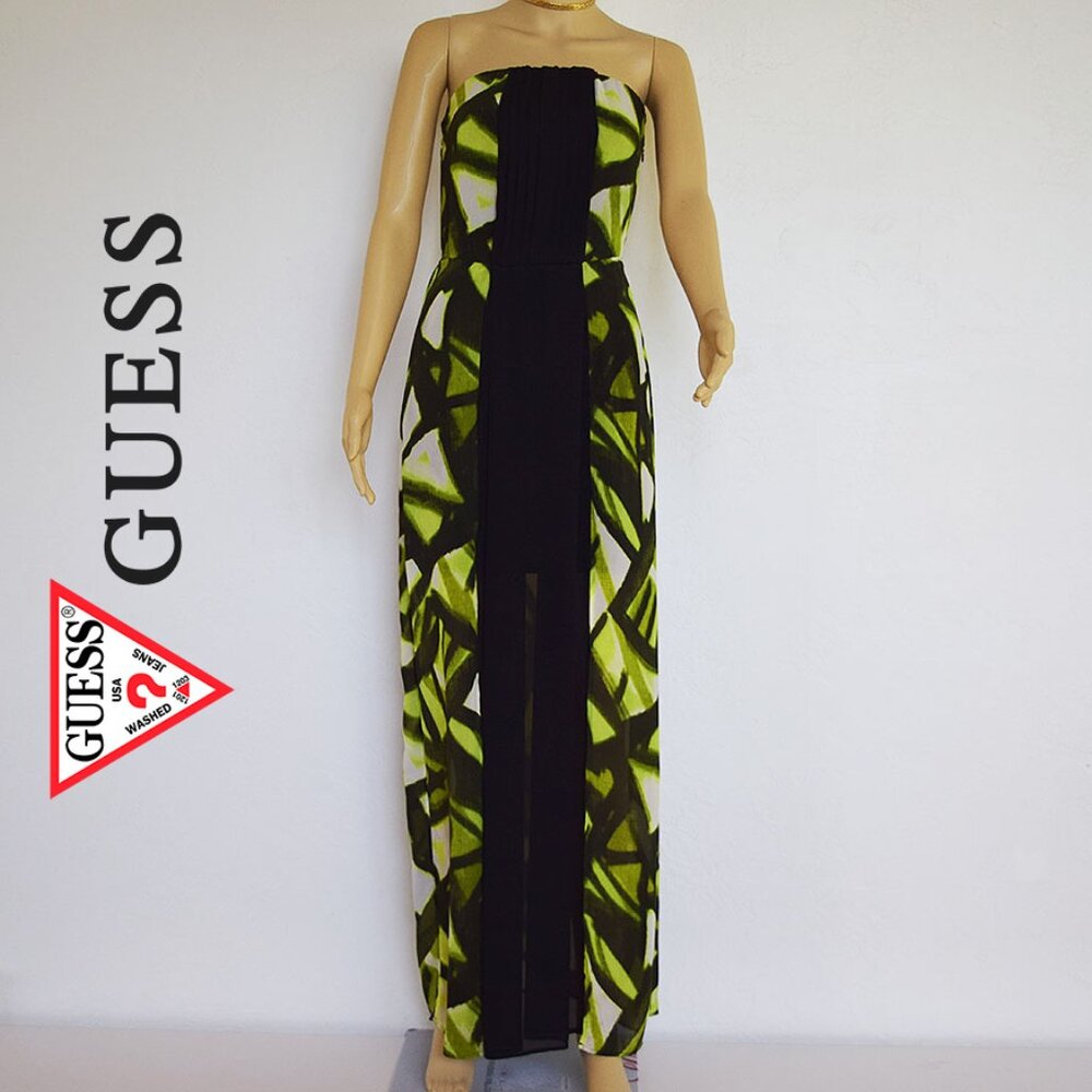 Strapless Maxi Dress by Guess